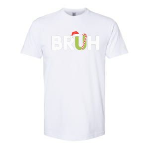 Bruh Christmas Teens Funny Christmas Softstyle CVC T-Shirt