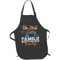 Birthday Cruise Trip Family Matching Family Apron