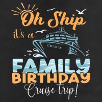 Birthday Cruise Trip Family Matching Family Adult Drive Performance Visor