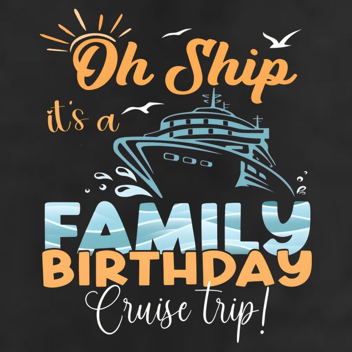 Birthday Cruise Trip Family Matching Family Beanie