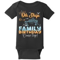 Birthday Cruise Trip Family Matching Family Baby Bodysuit