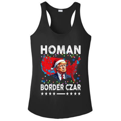 Border Czar Tom Homan Trump President Elect Maga Support Ladies PosiCharge Competitor Racerback Tank
