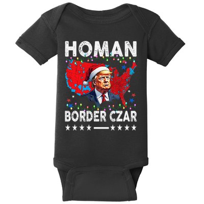 Border Czar Tom Homan Trump President Elect Maga Support Baby Bodysuit