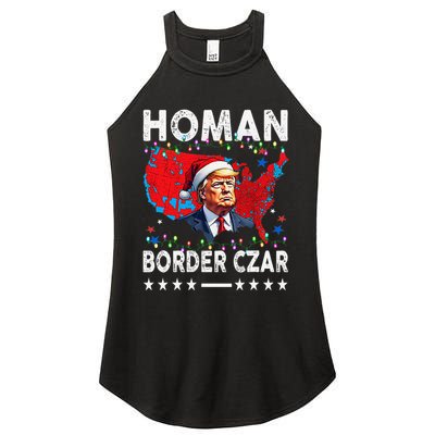 Border Czar Tom Homan Trump President Elect Maga Support Women's Perfect Tri Rocker Tank