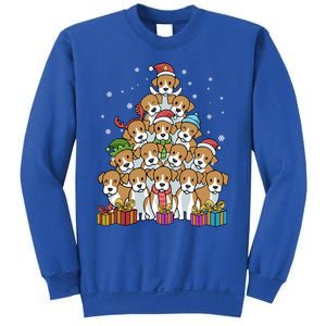 Beagle Christmas Tree Cool Gift Sweatshirt