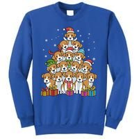 Beagle Christmas Tree Cool Gift Sweatshirt