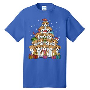 Beagle Christmas Tree Cool Gift Tall T-Shirt