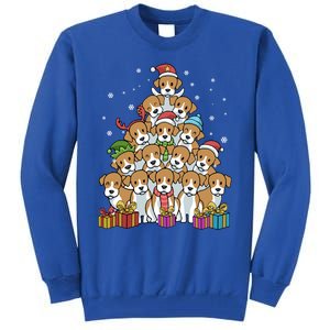 Beagle Christmas Tree Cool Gift Tall Sweatshirt