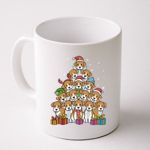 Beagle Christmas Tree Cool Gift Coffee Mug