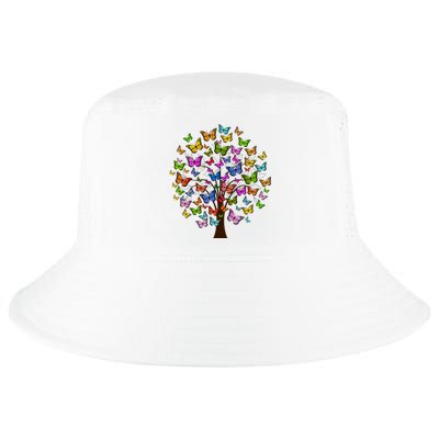 Butterfly Colorful Tree Cool Comfort Performance Bucket Hat