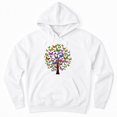 Butterfly Colorful Tree Hoodie