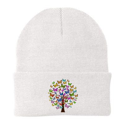 Butterfly Colorful Tree Beanie
