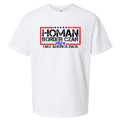 Border Czar Tom Homan Trump 47th President Elect Sueded Cloud Jersey T-Shirt