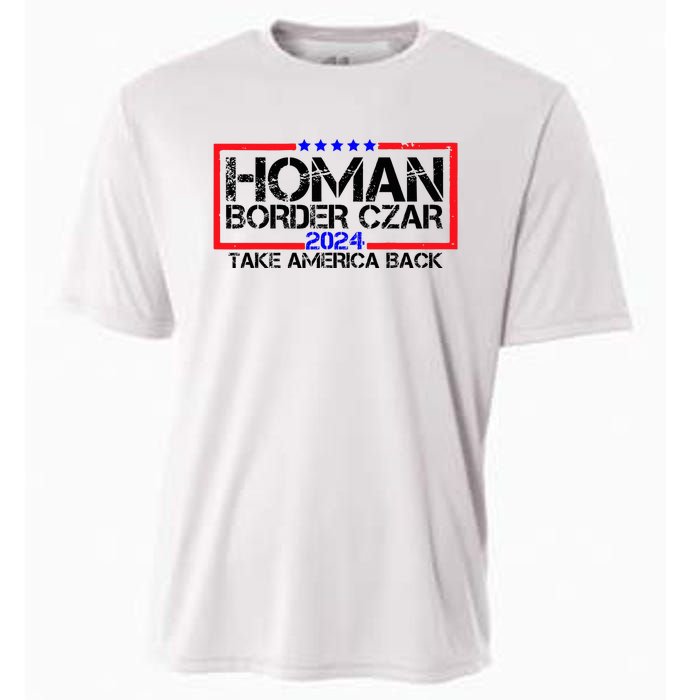 Border Czar Tom Homan Trump 47th President Elect Cooling Performance Crew T-Shirt