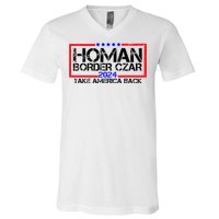 Border Czar Tom Homan Trump 47th President Elect V-Neck T-Shirt