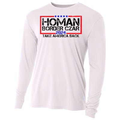 Border Czar Tom Homan Trump 47th President Elect Cooling Performance Long Sleeve Crew