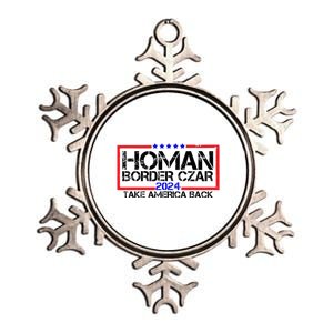 Border Czar Tom Homan Trump 47th President Elect Metallic Star Ornament