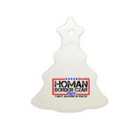 Border Czar Tom Homan Trump 47th President Elect Ceramic Tree Ornament