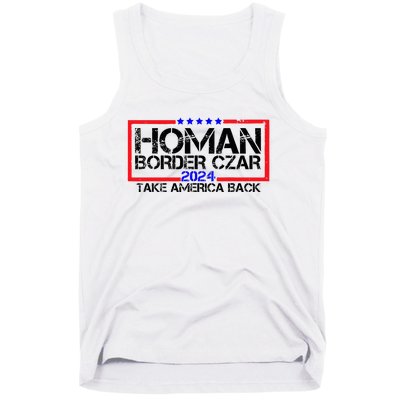 Border Czar Tom Homan Trump 47th President Elect Tank Top