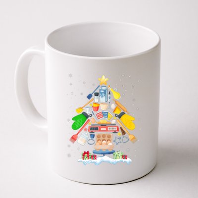 Baking Christmas Tree Pajama Merry Christmas Baker Xmas Coffee Mug