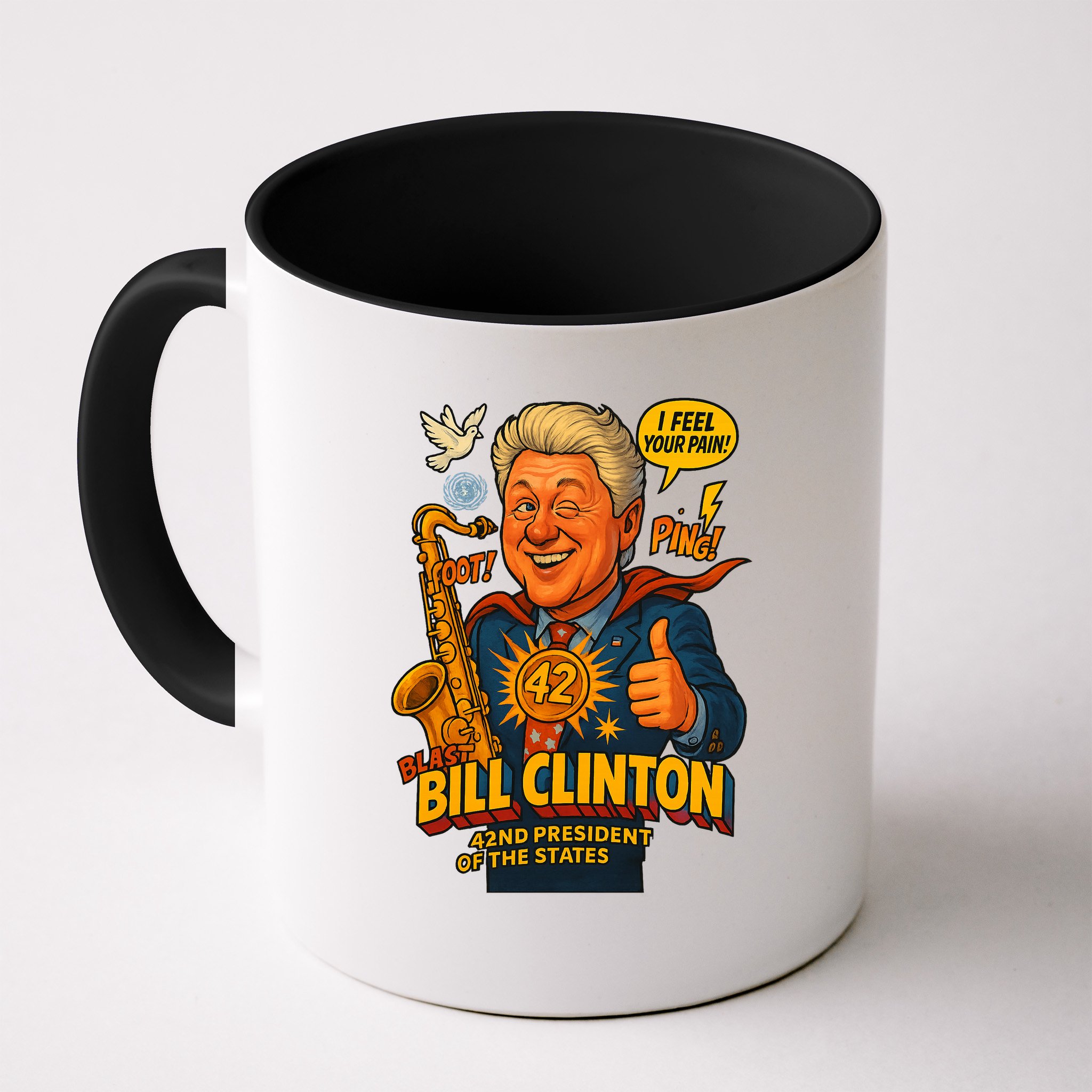 Bill Clinton The Presidential Chronicles Mug
