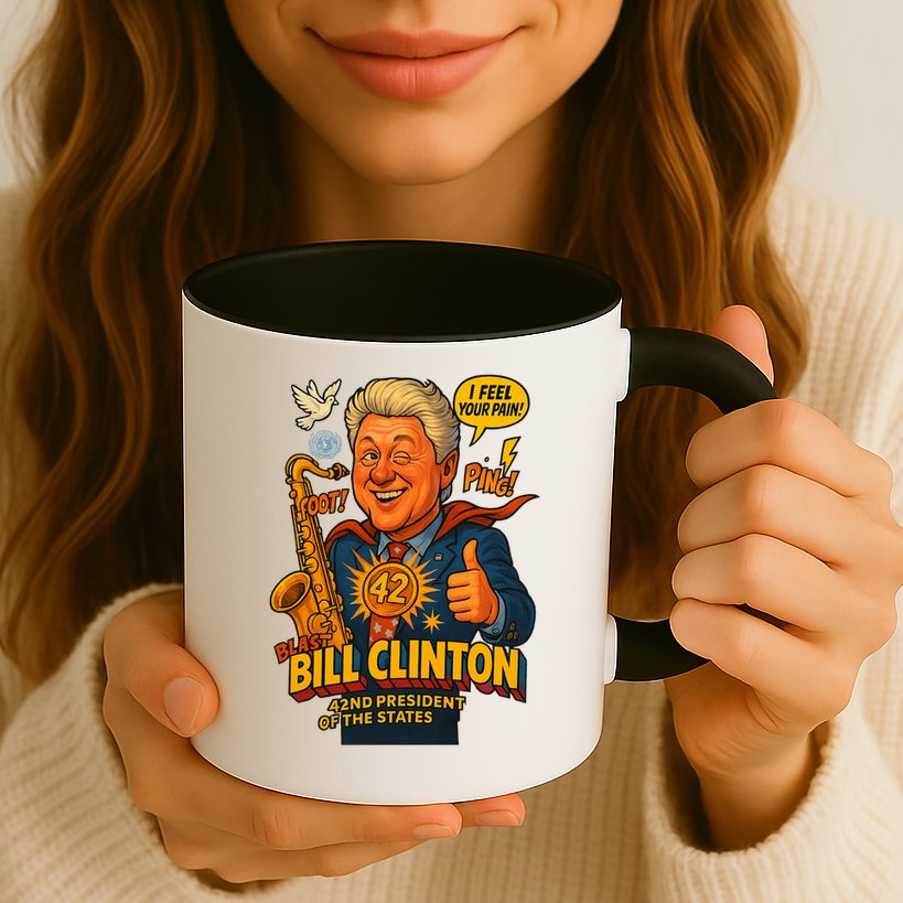 Bill Clinton The Presidential Chronicles Mug