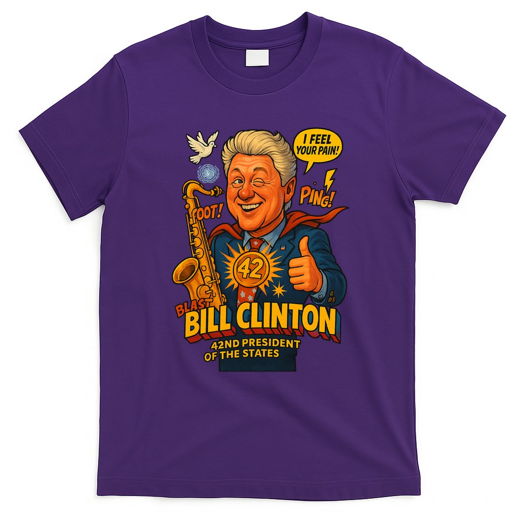 Bill Clinton The Presidential Chronicles T-Shirt
