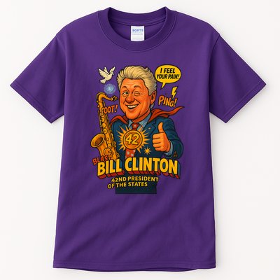 Bill Clinton The Presidential Chronicles Tall T-Shirt