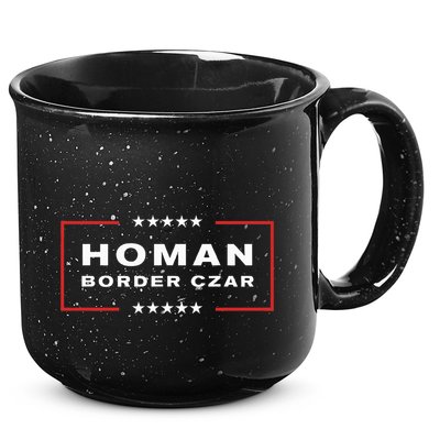 Border Czar Tom Homan Trump President Elect Maga Support 15oz Campfire Ceramic Mug