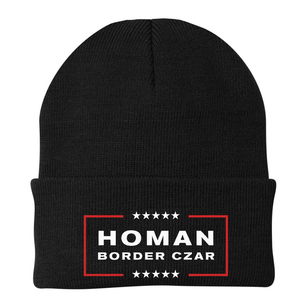 Border Czar Tom Homan Trump President Elect Maga Support Beanie