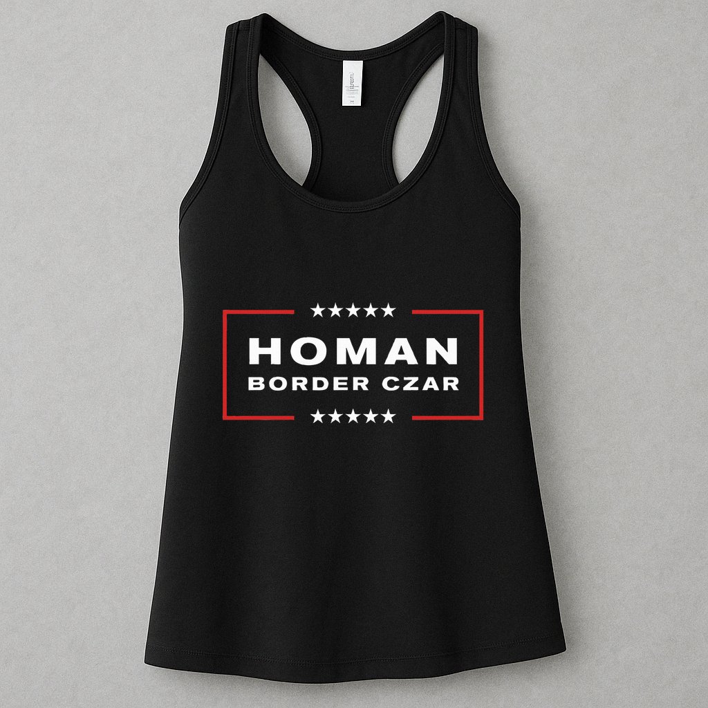 Border Czar Tom Homan Trump President Elect Maga Support Womens Tank Top