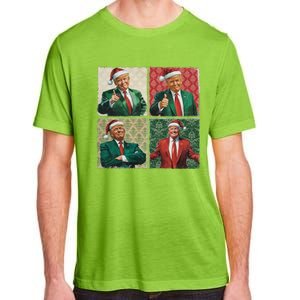 Boho Christmas Trump Happy Holidays Merry Vibes Adult ChromaSoft Performance T-Shirt