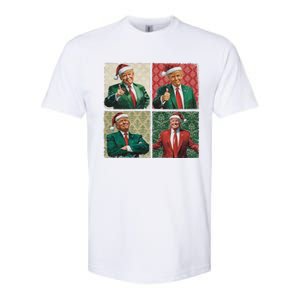 Boho Christmas Trump Happy Holidays Merry Vibes Softstyle CVC T-Shirt