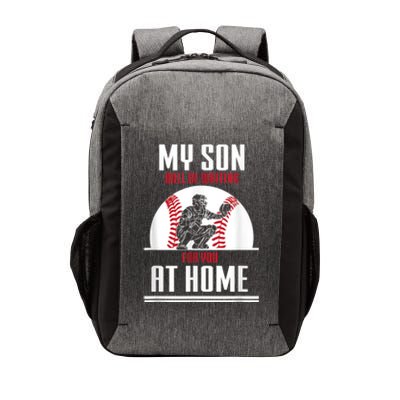 Baseball Catcher Tee Sport Team Coach Gift Vector Backpack