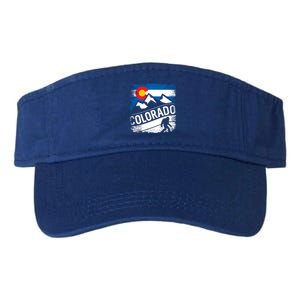 Bigfoot Colorado Trail Mountains Gift Valucap Bio-Washed Visor