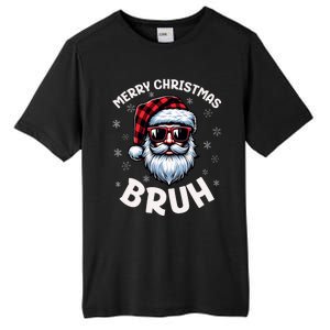 Bruh Christmas Teens Xmas Merry Christmas Santa Tall Fusion ChromaSoft Performance T-Shirt