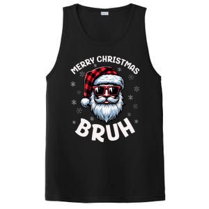 Bruh Christmas Teens Xmas Merry Christmas Santa PosiCharge Competitor Tank