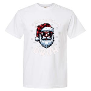 Bruh Christmas Teens Xmas Merry Christmas Santa Garment-Dyed Heavyweight T-Shirt