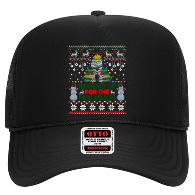 Book Christmas Tree Librarian Booked Up For The Christmas Great Gift Trucker Hat