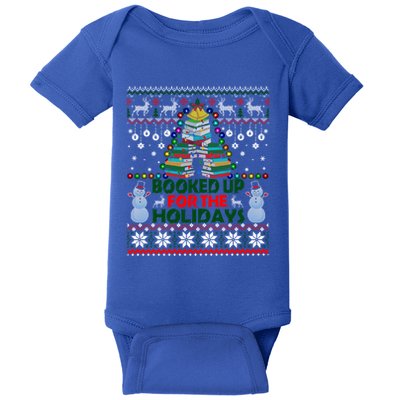 Book Christmas Tree Librarian Booked Up For The Christmas Great Gift Baby Bodysuit