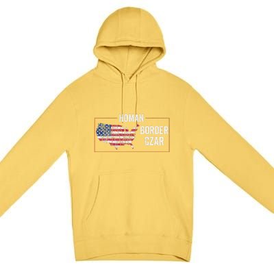 Border Czar Tom Homan Trump President Elect Maga Support Premium Pullover Hoodie