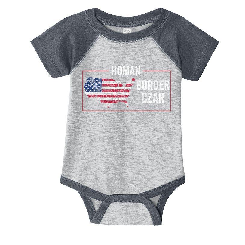 Border Czar Tom Homan Trump President Elect Maga Support Infant Baby Jersey Bodysuit