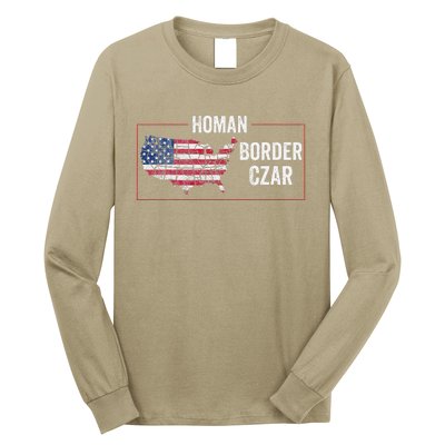 Border Czar Tom Homan Trump President Elect Maga Support Long Sleeve Shirt