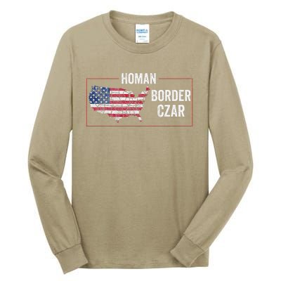 Border Czar Tom Homan Trump President Elect Maga Support Tall Long Sleeve T-Shirt