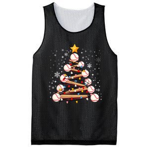 Baseball Christmas Tree Light Xmas Baseball Mesh Reversible Basketball Jersey Tank