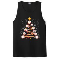 Baseball Christmas Tree Light Xmas Baseball PosiCharge Competitor Tank