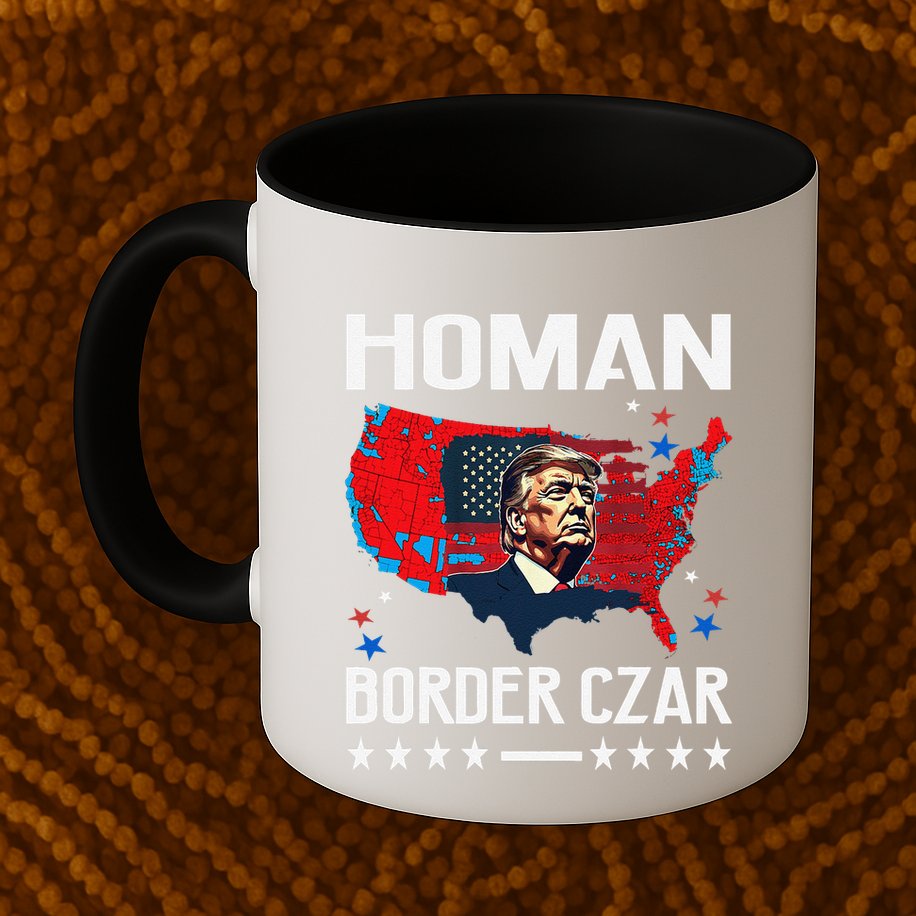 Border Czar Tom Homan Trump President Elect Maga Support Mug