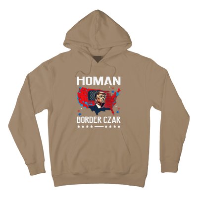 Border Czar Tom Homan Trump President Elect Maga Support Hoodie