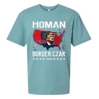 Border Czar Tom Homan Trump President Elect Maga Support Sueded Cloud Jersey T-Shirt