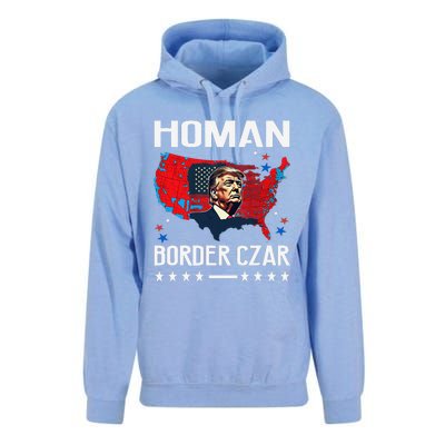 Border Czar Tom Homan Trump President Elect Maga Support Unisex Surf Hoodie